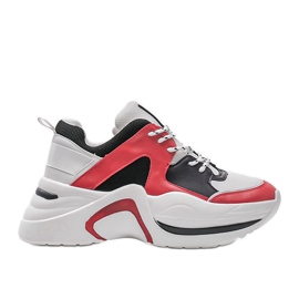 Thenisse red sneakers white black Thenisse red sneakers white black