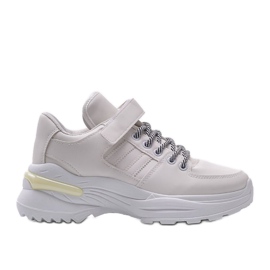 Lollypop white sports sneakers
