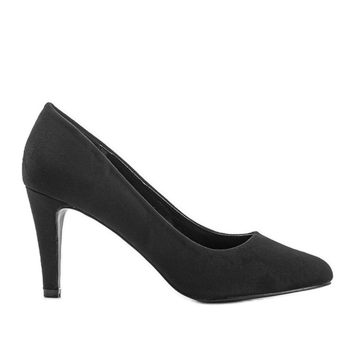 Black classic Christina eco-suede heels Black classic Christina eco-suede heels