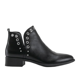 Brielle women's black slip-on boots Brielle women's black slip-on boots