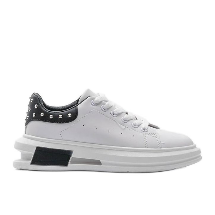 Taranto women's black and white sneakers