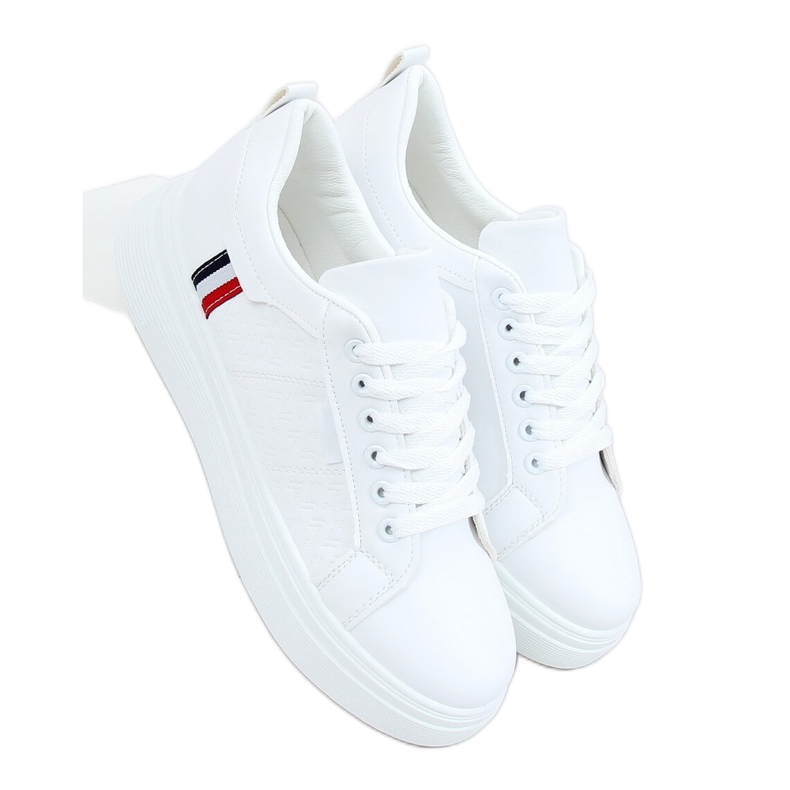 White women's sneakers NB378P White