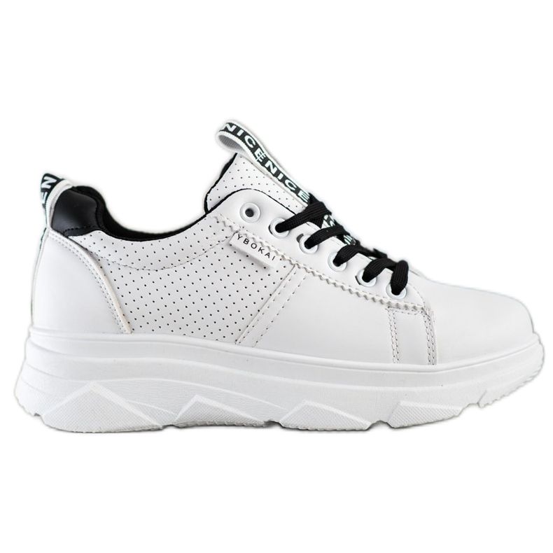 SHELOVET Sneakers On The White Nice Platform