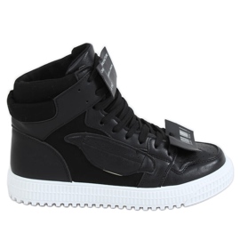 Black sneakers LA139P Black Black sneakers LA139P Black
