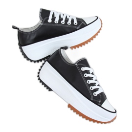 Designer sneakers with black VL138 Black sole
