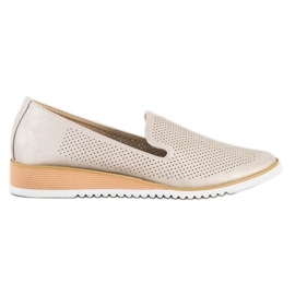 Goodin Openwork Leather Lords golden