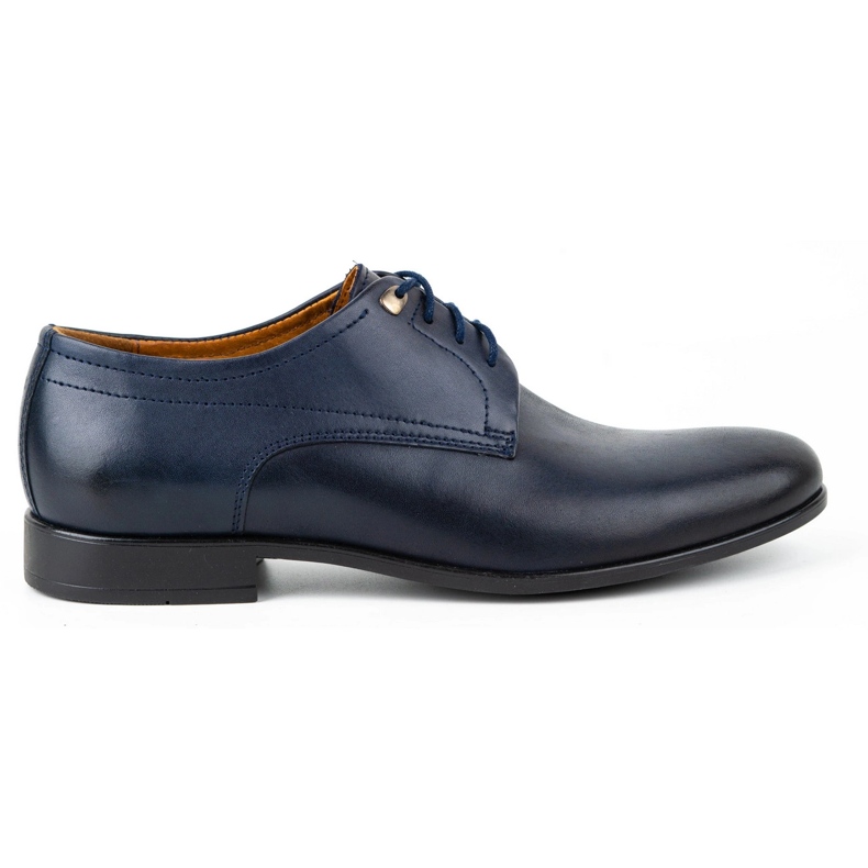 Kampol Men's formal shoes 334/54 navy blue