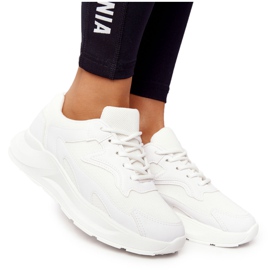 FB2 Women's Sneakers On Large Sole White Delusion FB2 Women's Sneakers On Large Sole White Delusion