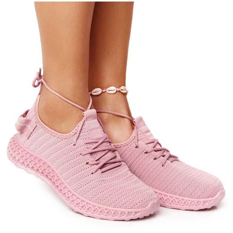 PS1 Women's Sport Shoes Slip-on Pink Do It PS1 Women's Sport Shoes Slip-on Pink Do It