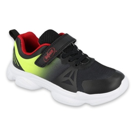Befado children's shoes 516X057 black red green