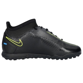 Nike Phantom Gt Club Df Tf Junior CW6729 090 football shoe black black