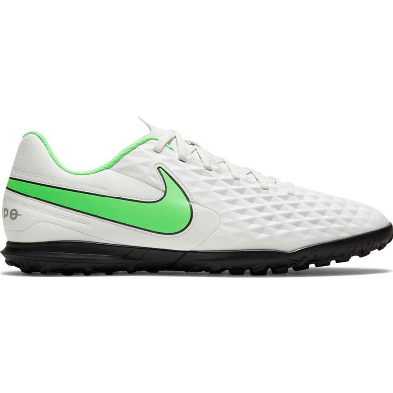 Nike Tiempo Legend 8 Club Tf AT6109 030 football boots white white Nike Tiempo Legend 8 Club Tf AT6109 030 football boots white white