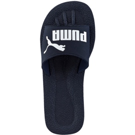 Puma Purecat slippers navy white 360262 02 navy blue