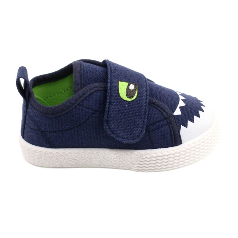 News Crocodile children's sneakers 21Dz26-3923 Navy blue blue