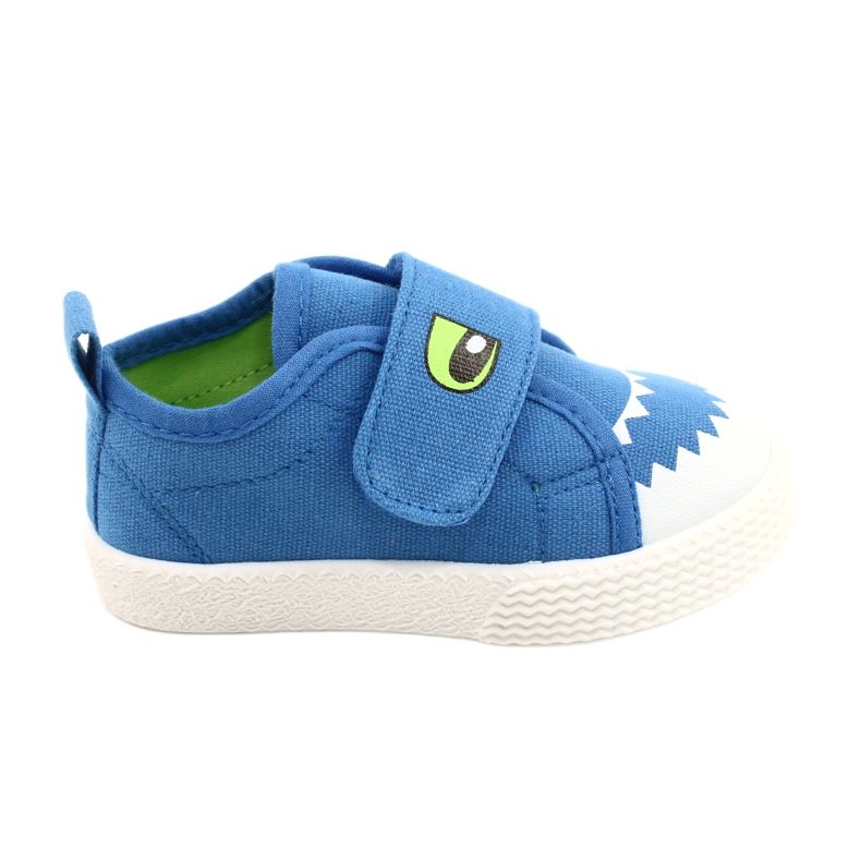 News Velcro children's sneakers Crocodile 21Dz26-3923 Blue