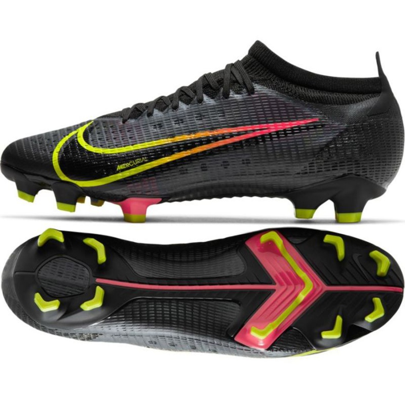 Nike Mercurial Vapor 14 Pro Fg M CU5693 090 soccer shoes multicolored black
