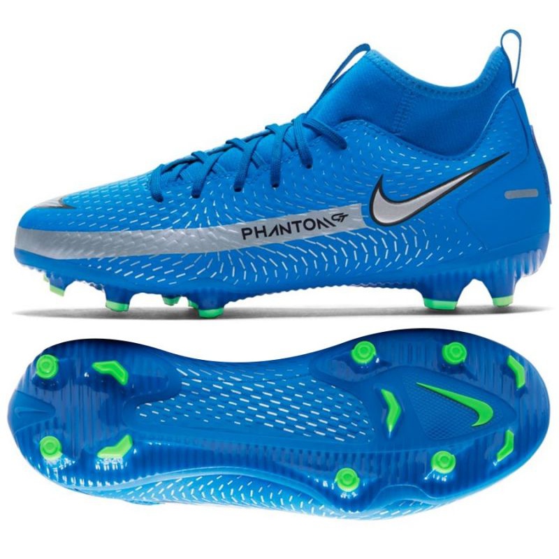 Nike Phantom GT Academy DF FG/MG JR Football Shoes - Multicolor Nike Phantom GT Academy DF FG/MG JR Football Shoes - Multicolor