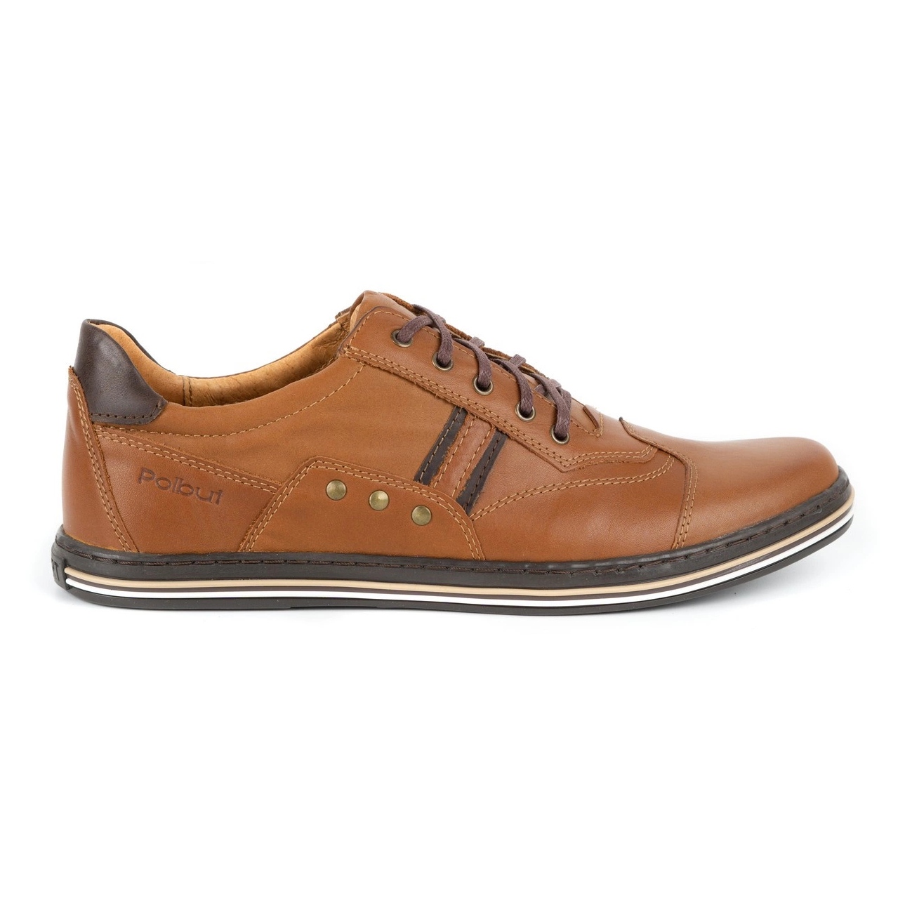 Polbut 1801L Ax Camel casual men s shoes brown