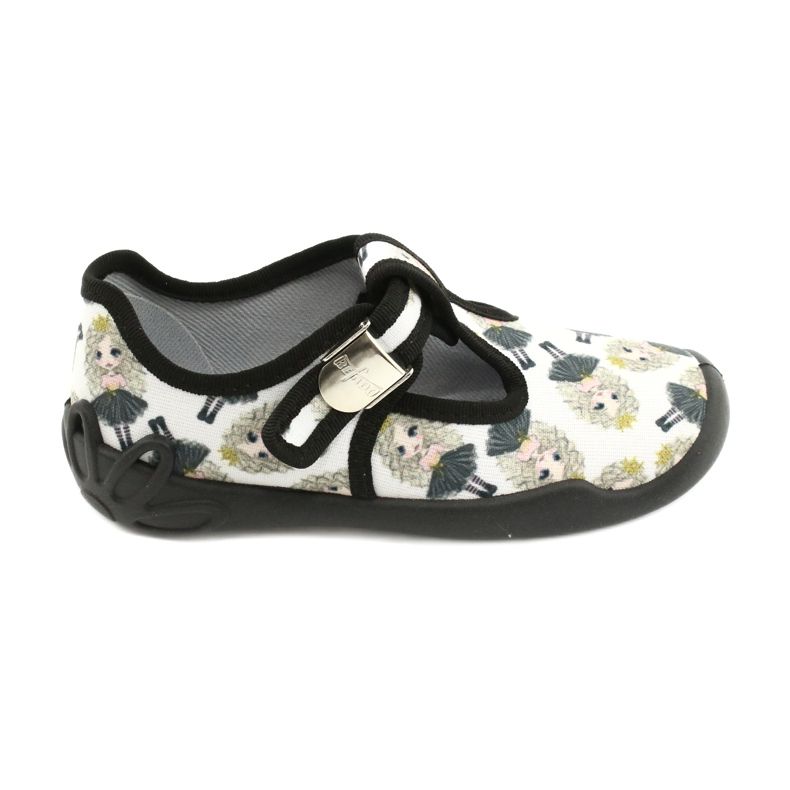 Befado children's shoes blanka princess 115X007 black ecru