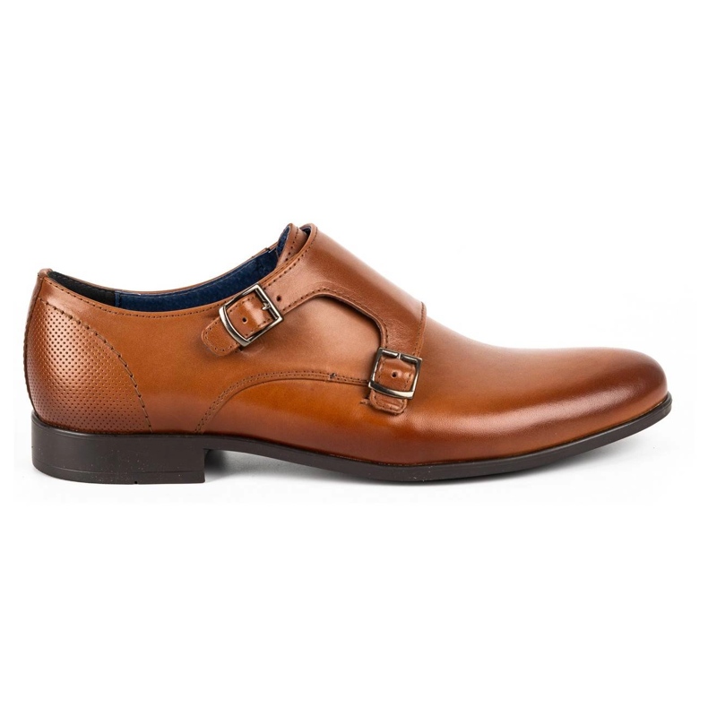 Kampol Men's formal shoes monki 341 / C1 brown