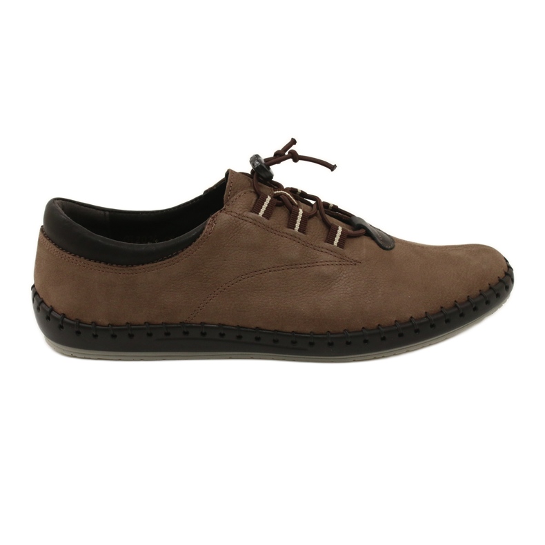 Kampol Casual men's shoes 337 / OL brown beige Kampol Casual men's shoes 337 / OL brown beige