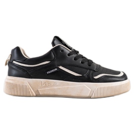 Ax Boxing Black Sport Shoes beige