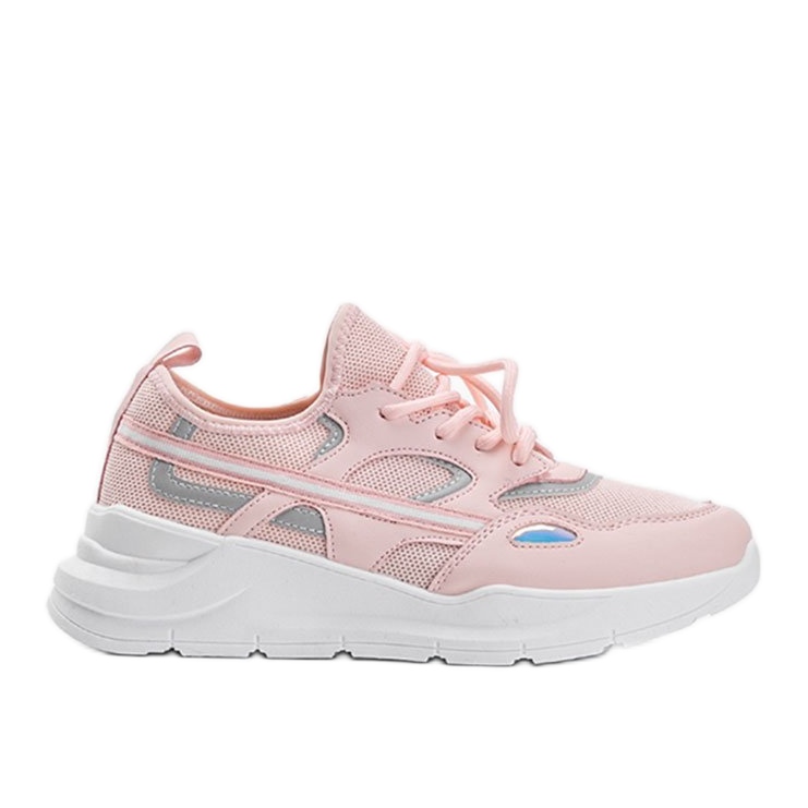 Lativia pink sneakers white