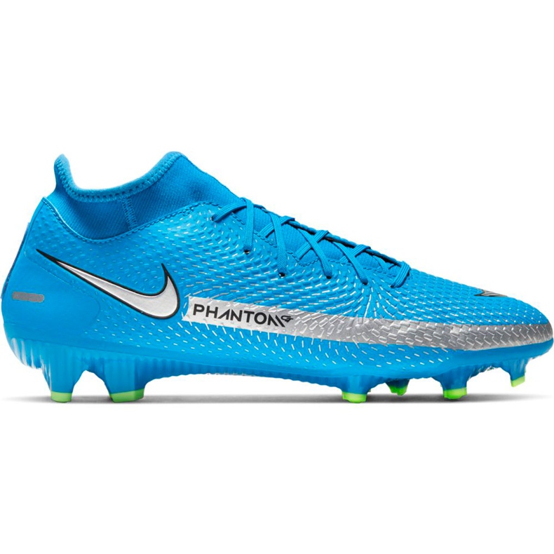 Nike Phantom Gt Academy Df FG / MG CW6667 400 football shoe blue blue