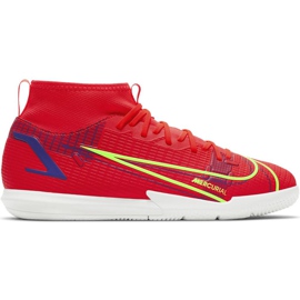 Nike Mercurial Superfly 8 Academy Ic Junior CV0784 600 soccer shoes red red Nike Mercurial Superfly 8 Academy Ic Junior CV0784 600 soccer shoes red red