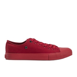 Big Star red Yosef men's sneakers