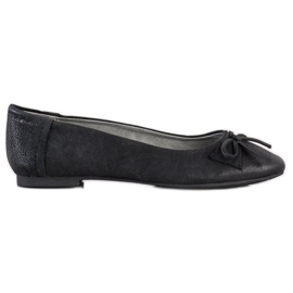 SHELOVET Classic Ballerina With A Bow black
