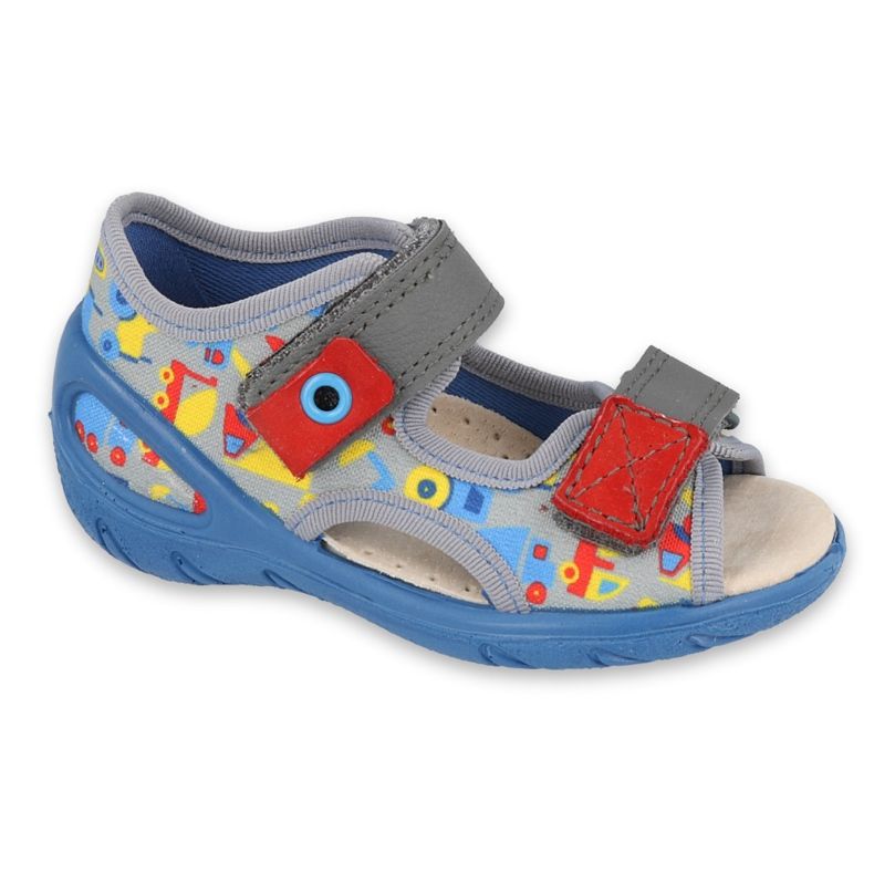 Befado children's shoes pu 065X162 grey multicolored