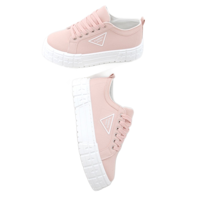 Pink women's sneakers LA134 Pink