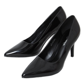 Black women's high heels S-631 Black