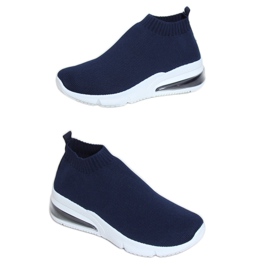 LF-12 Navy navy blue socks sports shoes LF-12 Navy navy blue socks sports shoes