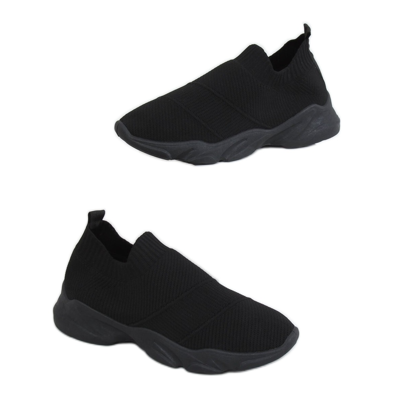Black NB399 Black socks sports shoes