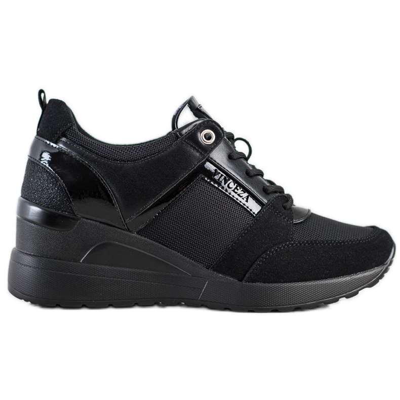 Stylish VINCEZA Sneakers black