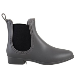 SHELOVET Matt galoshes grey