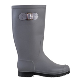 Matt Galoshes With Buckle grey Matt Galoshes With Buckle grey