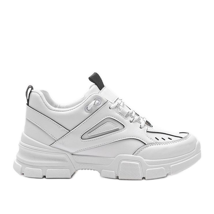 Christy's white sneakers