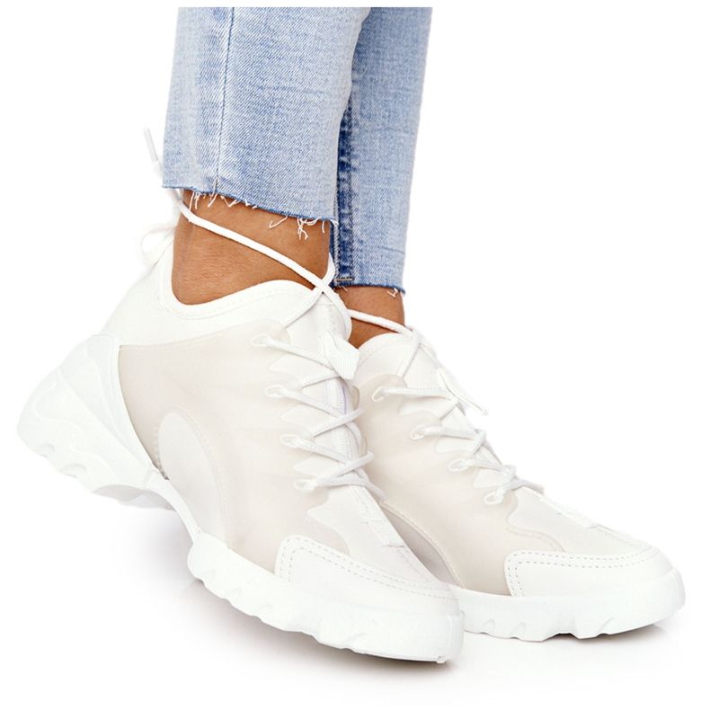 Women's Sport Shoes Sneakers White Born This Way