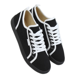 Black NB385P Black sneakers white Black NB385P Black sneakers white