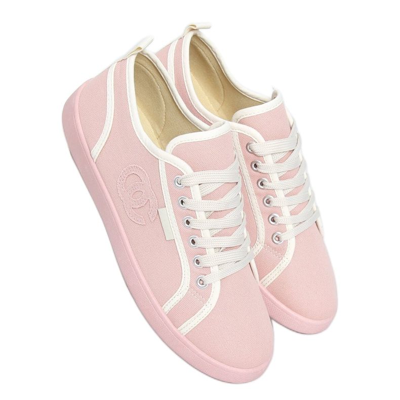 Pink NB385P Pink sneakers white