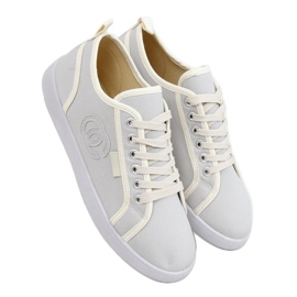 Gray NB385P Gray sneakers ecru grey