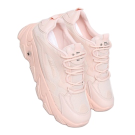 Pink NB373P Pink women's sports shoes