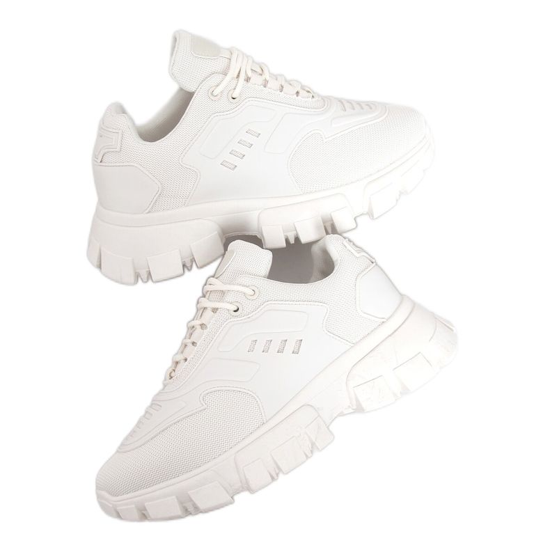 Beige sports shoes LA155P Beige