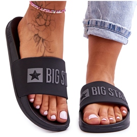 Women's Slippers Big Star FF274A200 Black colorless Women's Slippers Big Star FF274A200 Black colorless