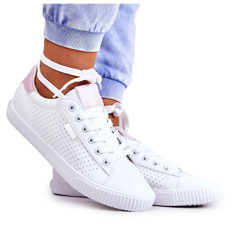 Women's Sneakers Big Star HH274073 White and Pink