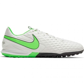 Nike Legend 8 Pro Tf M AT6136 030 football boots white white Nike Legend 8 Pro Tf M AT6136 030 football boots white white