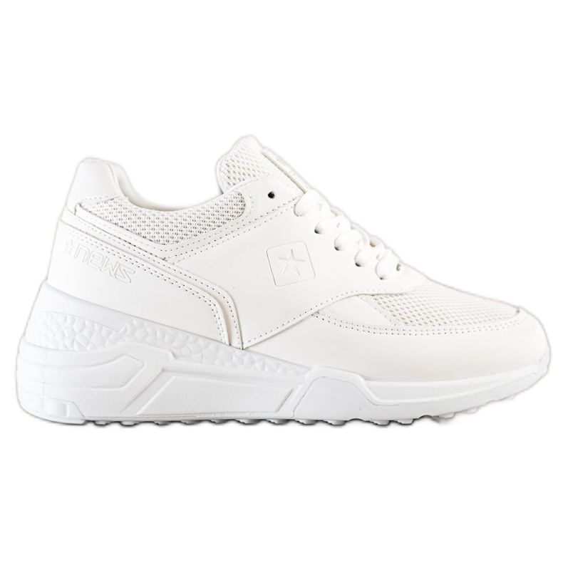 SHELOVET Casual White Sneakers